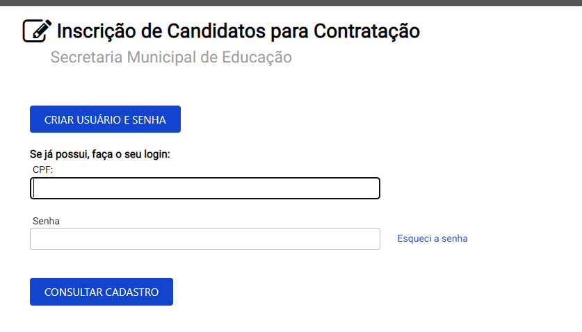 DRE BUTANTÃ: chamada de professores contratados PEIF I, II e